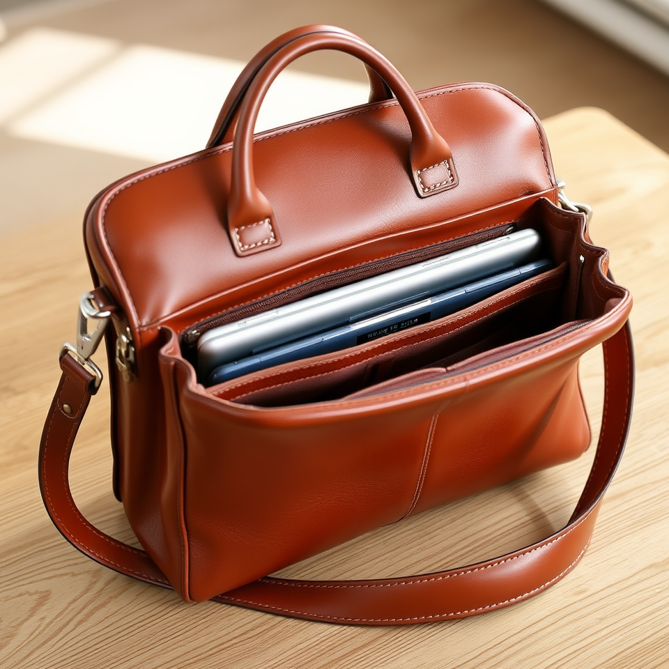 Leather Laptop Handbags